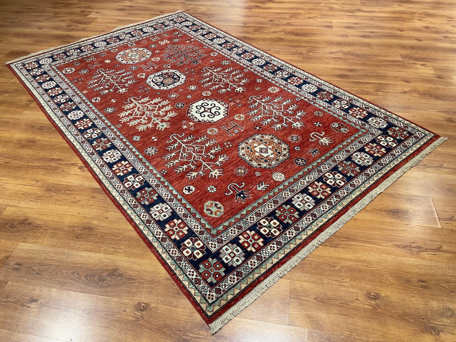 Afgan Binbirgece El Dokuma Halı