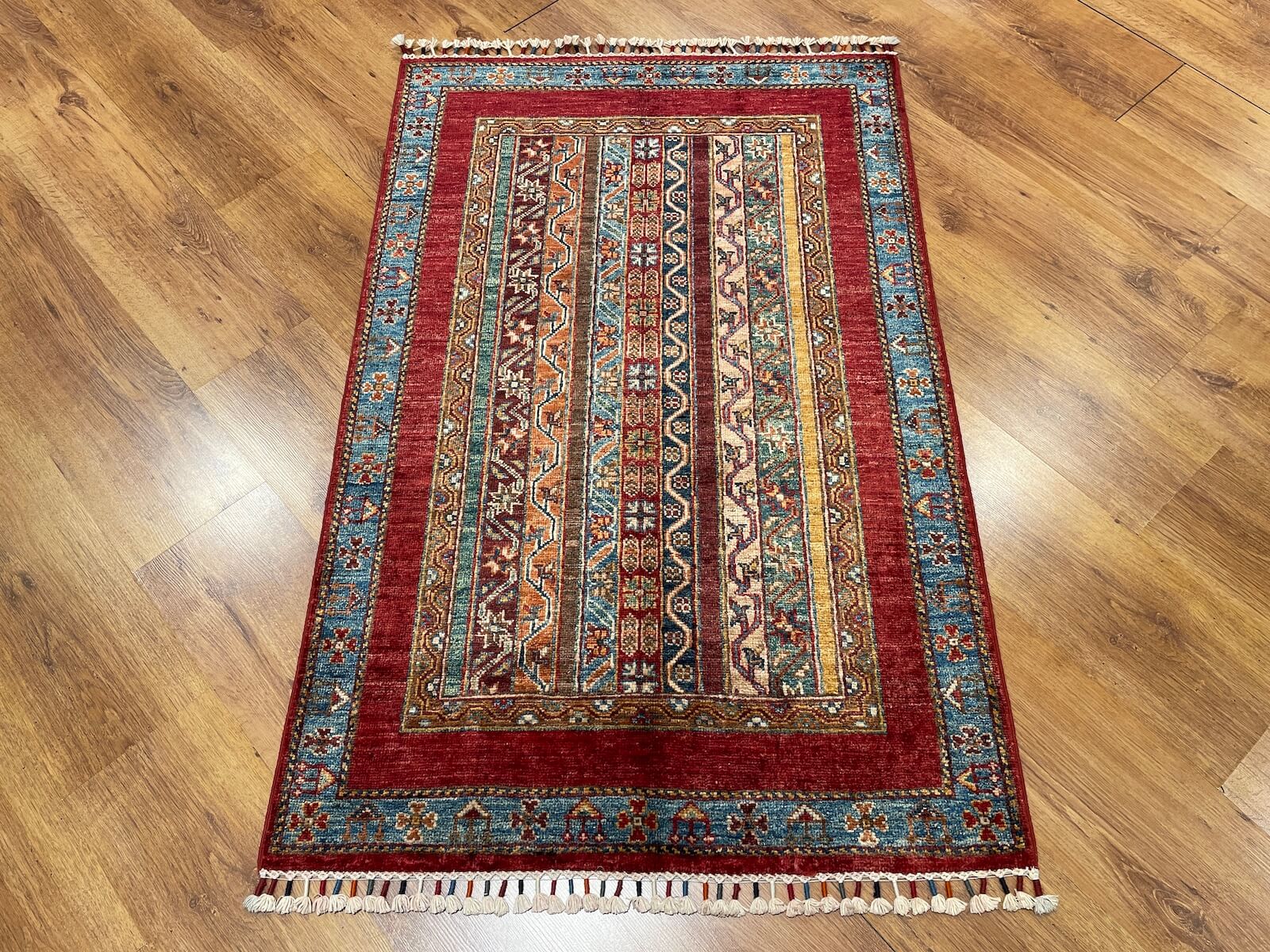 Afgan Binbirgece El Dokuma Halı