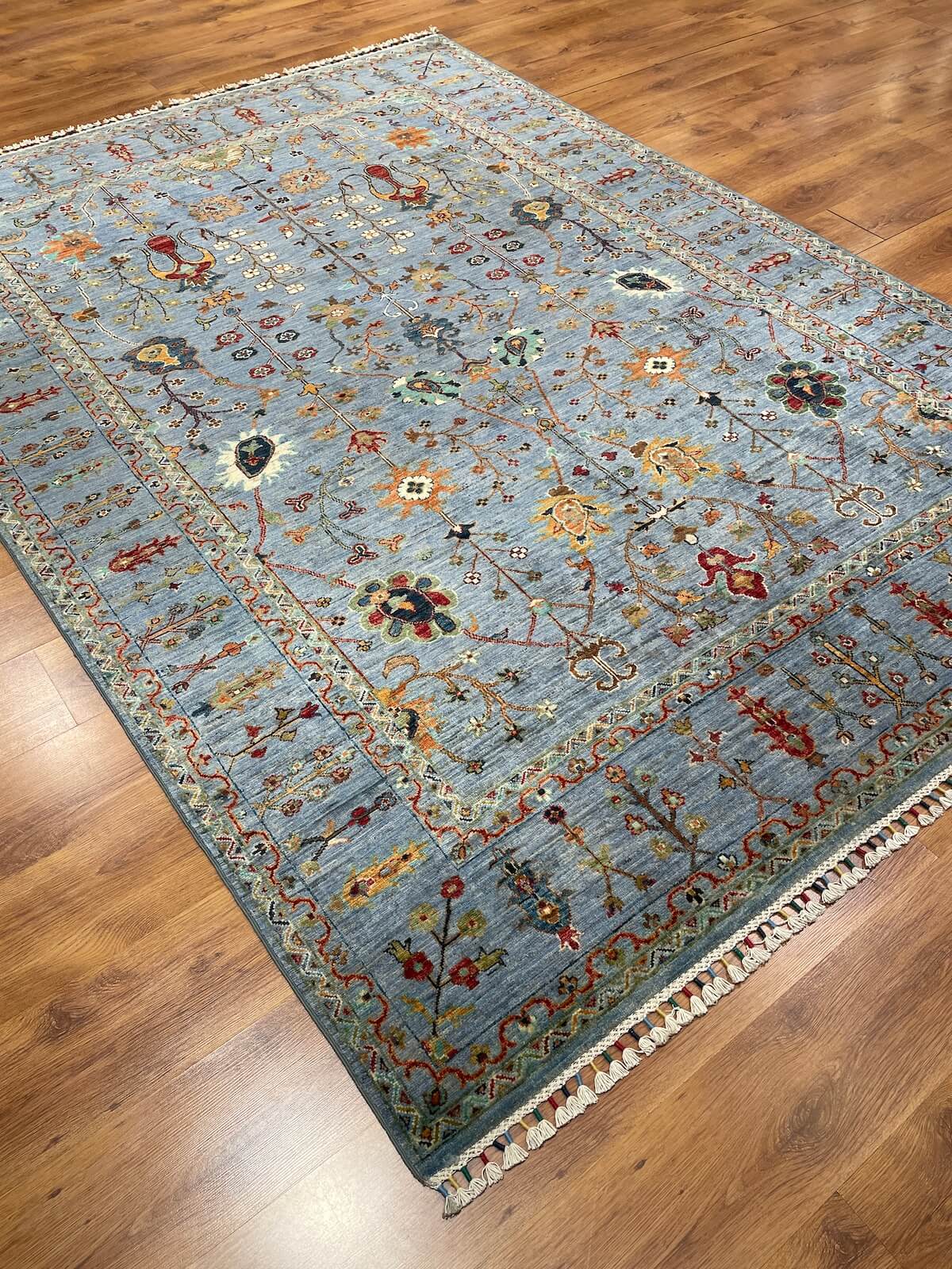 Afgan Binbirgece El Dokuma Halı