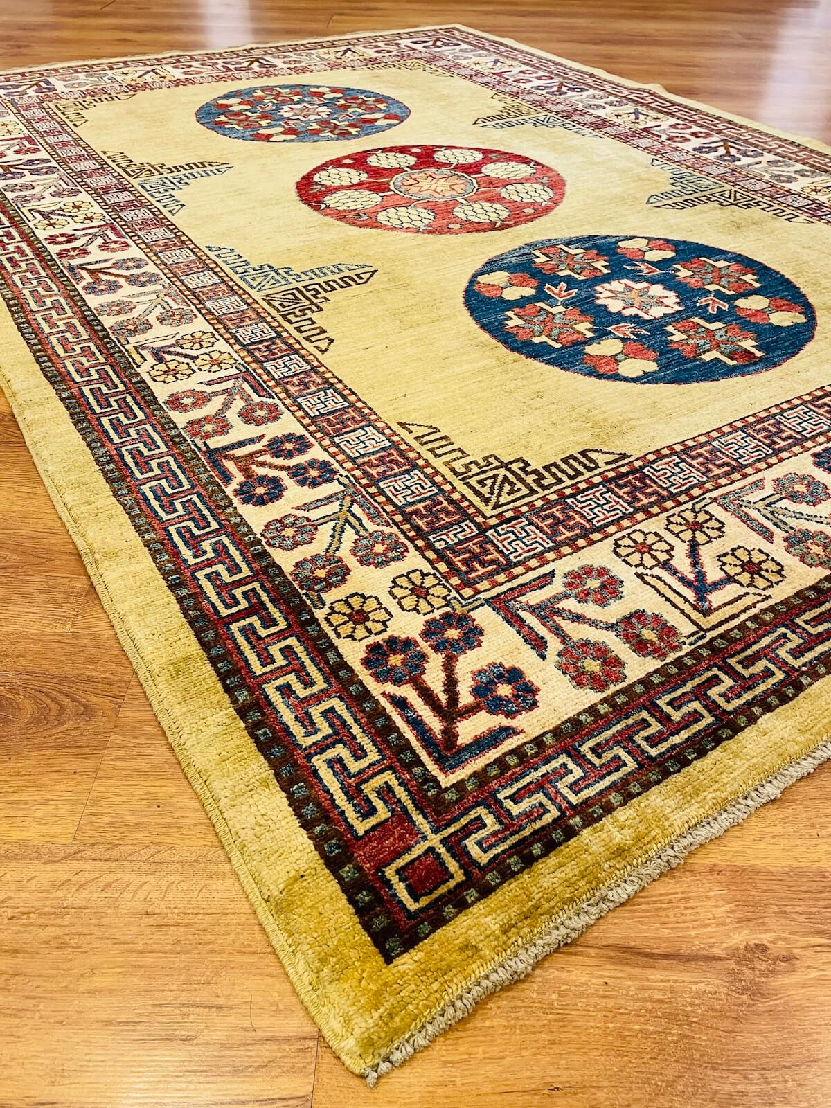 Afgan Khotan El Dokuma Halı