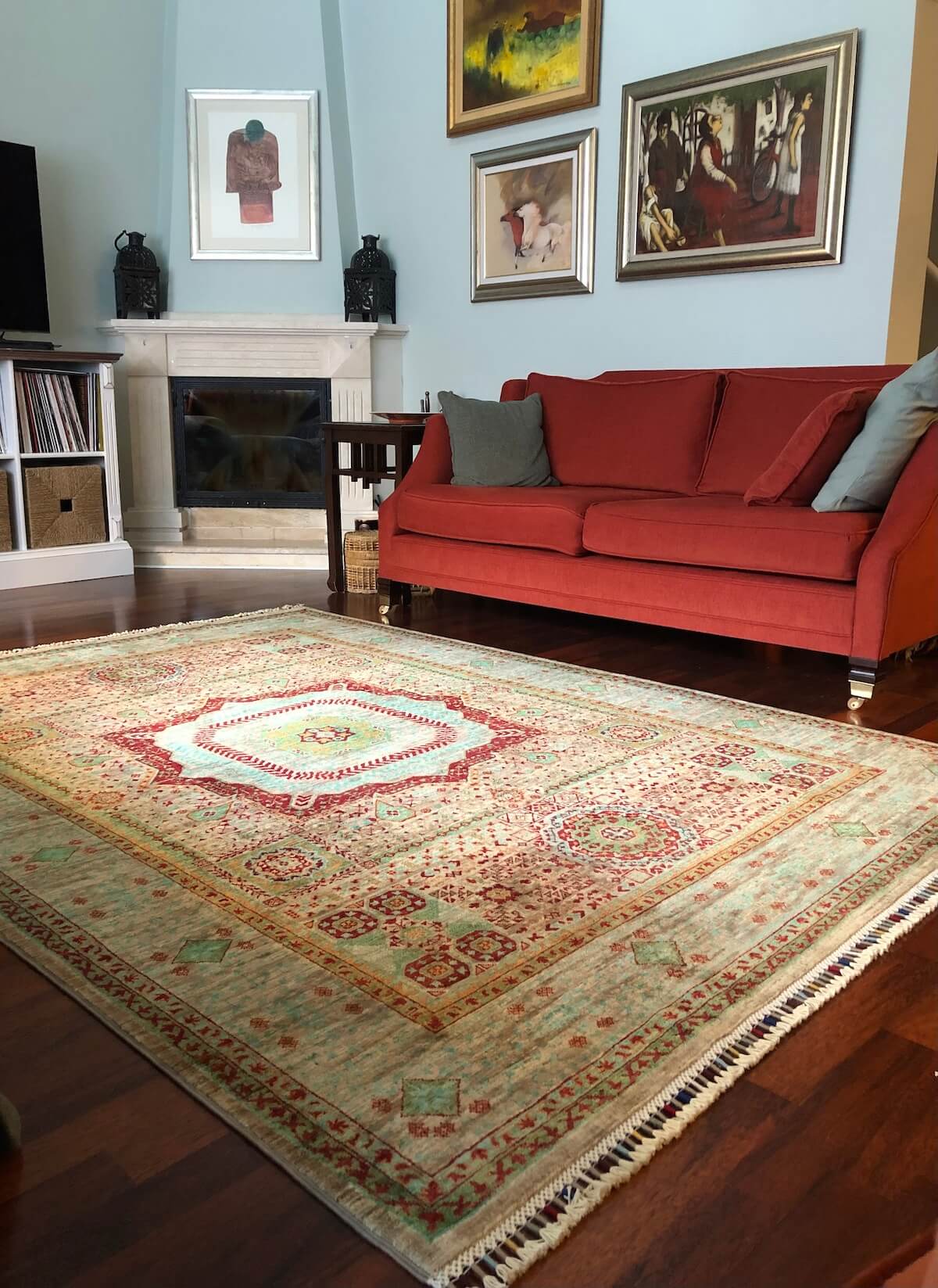 Afgan Memlük El Dokuma Halı