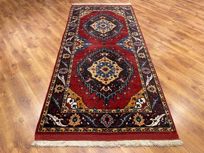 Antik Horasan Madalyonlu El Dokuma Halı