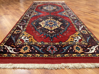 Antik Horasan Madalyonlu El Dokuma Halı