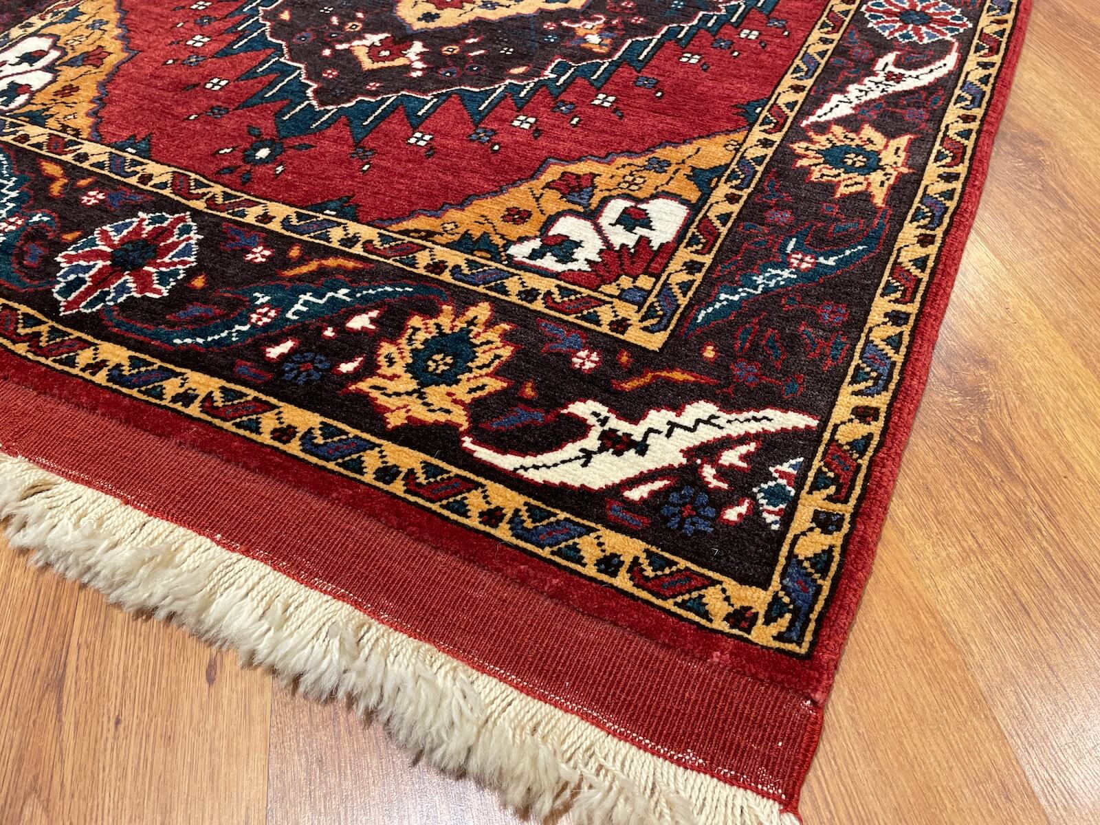 Antik Horasan Madalyonlu El Dokuma Halı