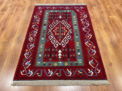 Antik Süper İnce El Dokuma Kilim