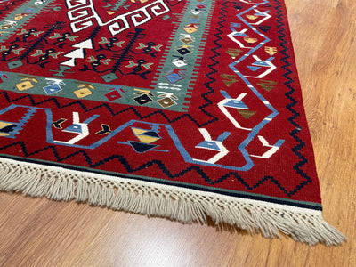 Antik Süper İnce El Dokuma Kilim