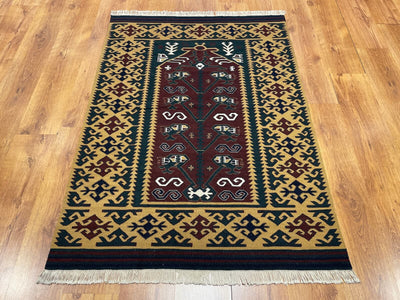 Antik Süper İnce El Dokuma Kilim