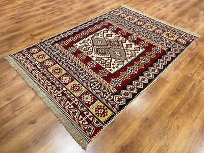 Antik Süper İnce El Dokuma Kilim