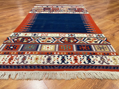 Antik Süper İnce El Dokuma Kilim
