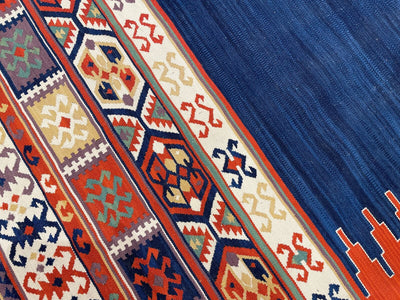 Antik Süper İnce El Dokuma Kilim