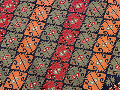 Antik Süper İnce El Dokuma Kilim