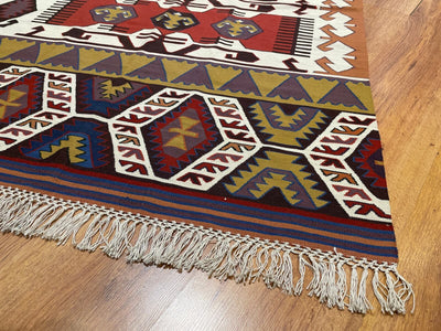 Antik Süper İnce El Dokuma Kilim