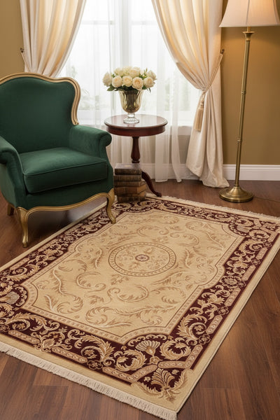 Aubusson El Dokuma Halı