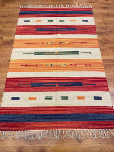 Pamuklu El Dokuma Kilim