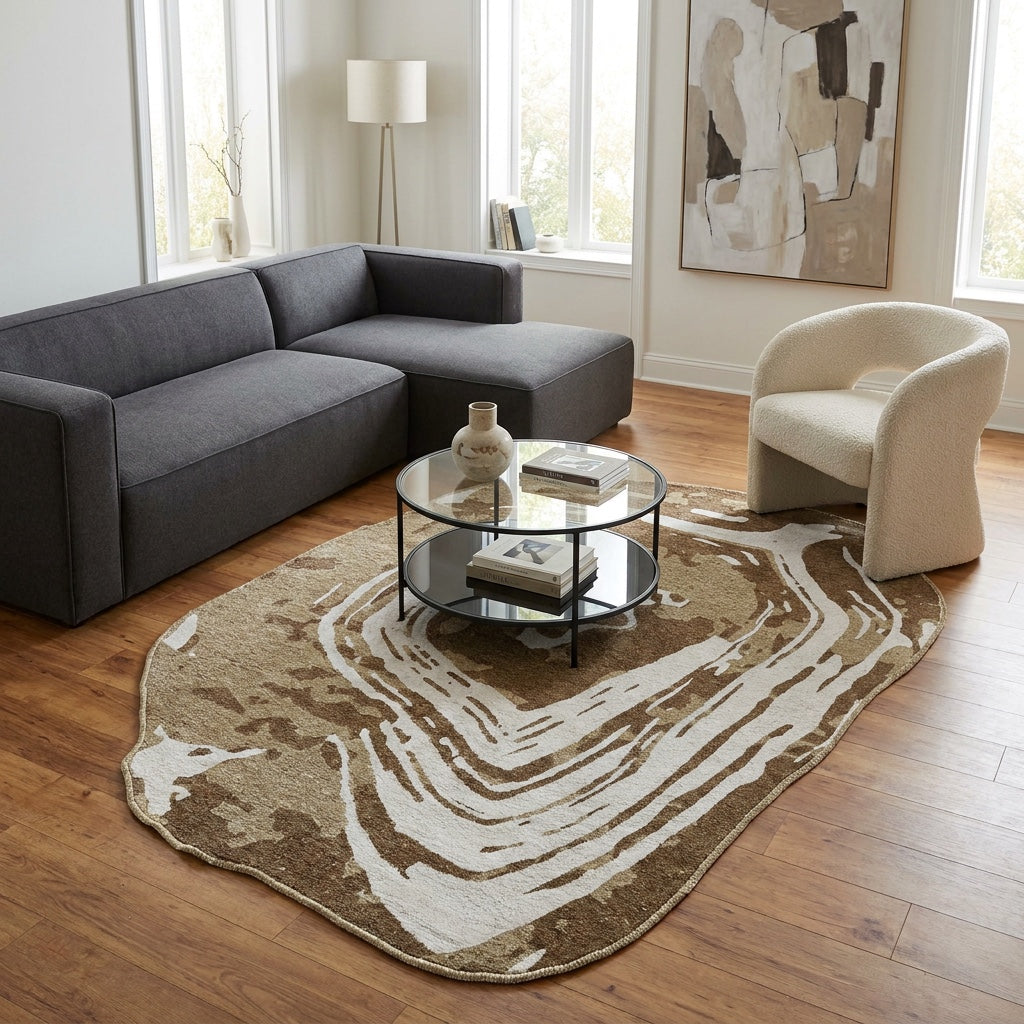 Dekoratif Asimetrik Moretti Kilim 4002A