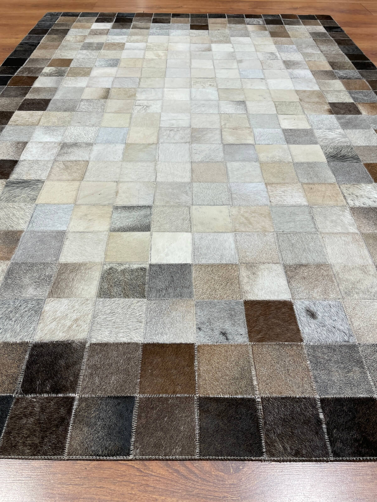 Patchwork Orijinal Deri Halı