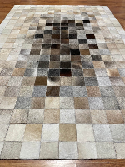 Patchwork Orijinal Deri Halı