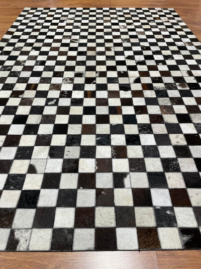 Patchwork Orijinal Deri Halı