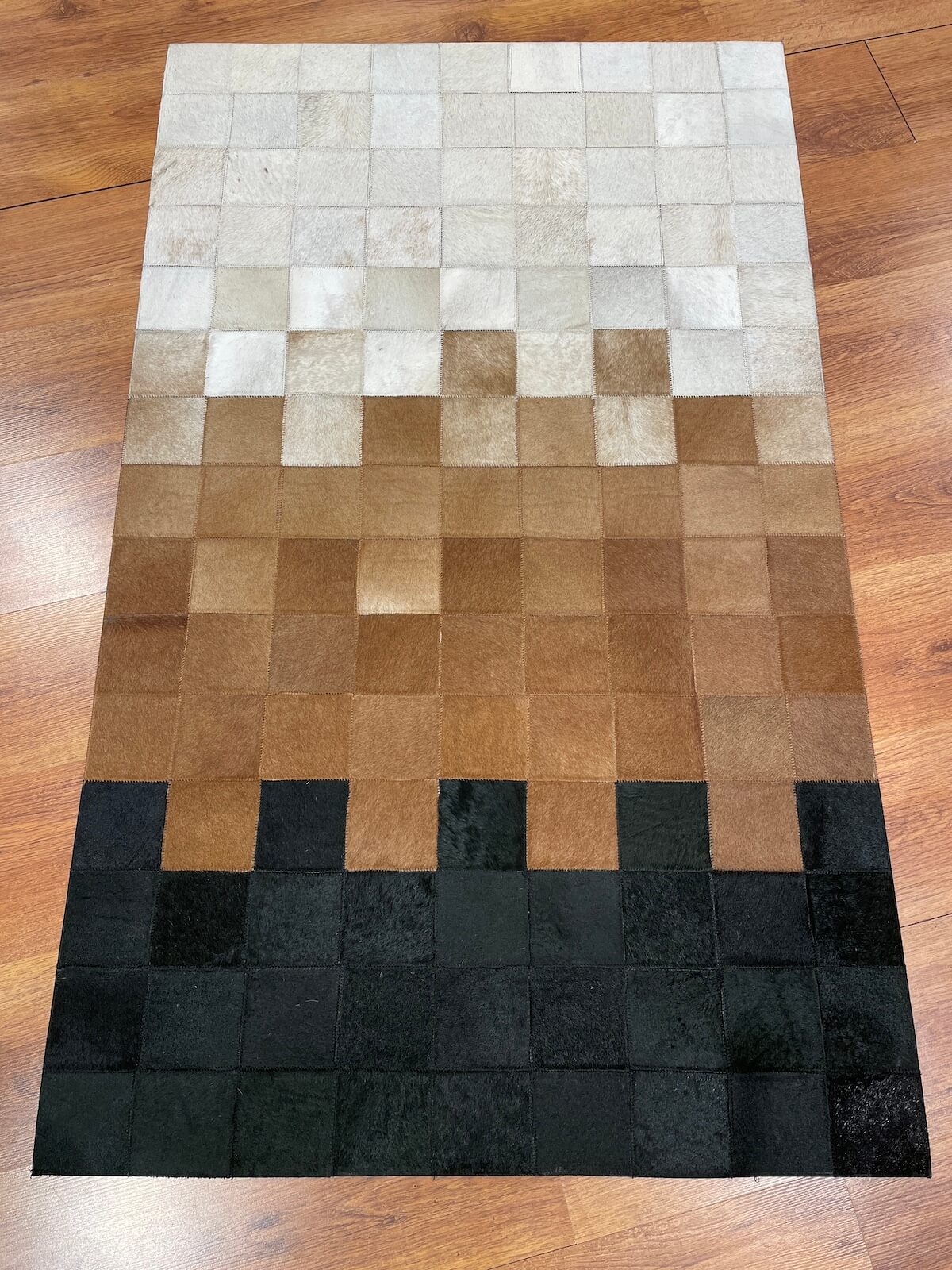 Patchwork Orijinal Deri Halı