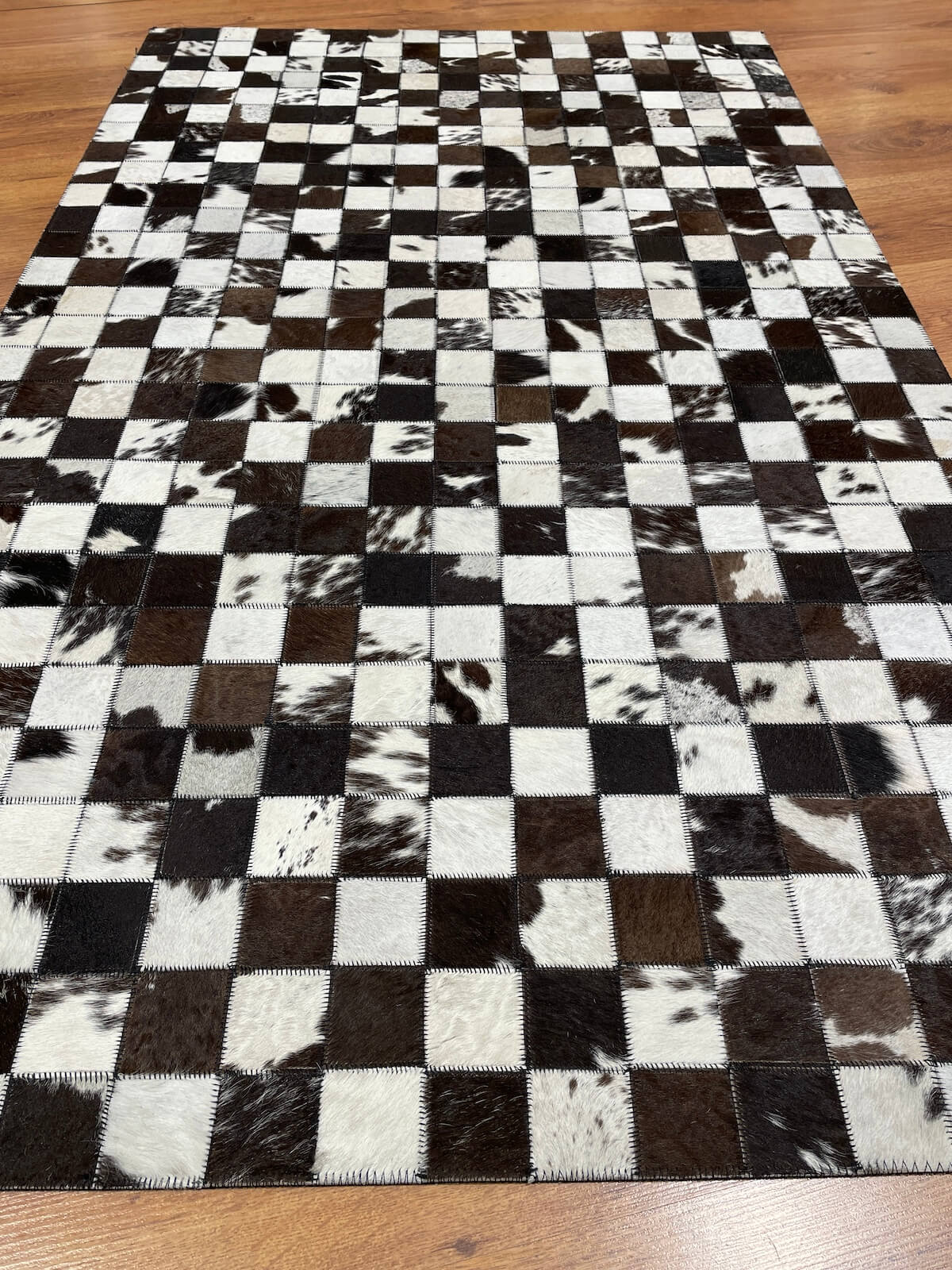 Patchwork Orijinal Deri Halı