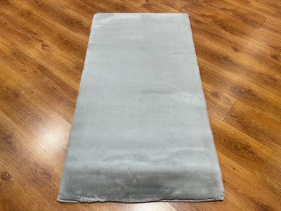 Gri Peluş Halı