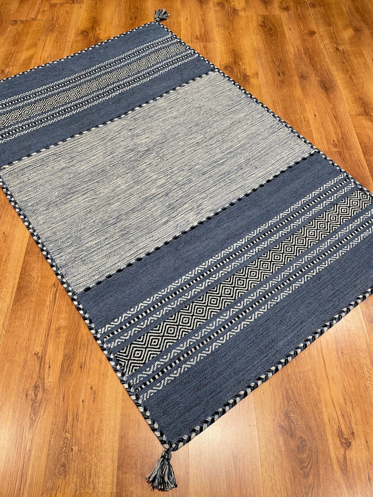 İskandinav Kilim 01 Mavi