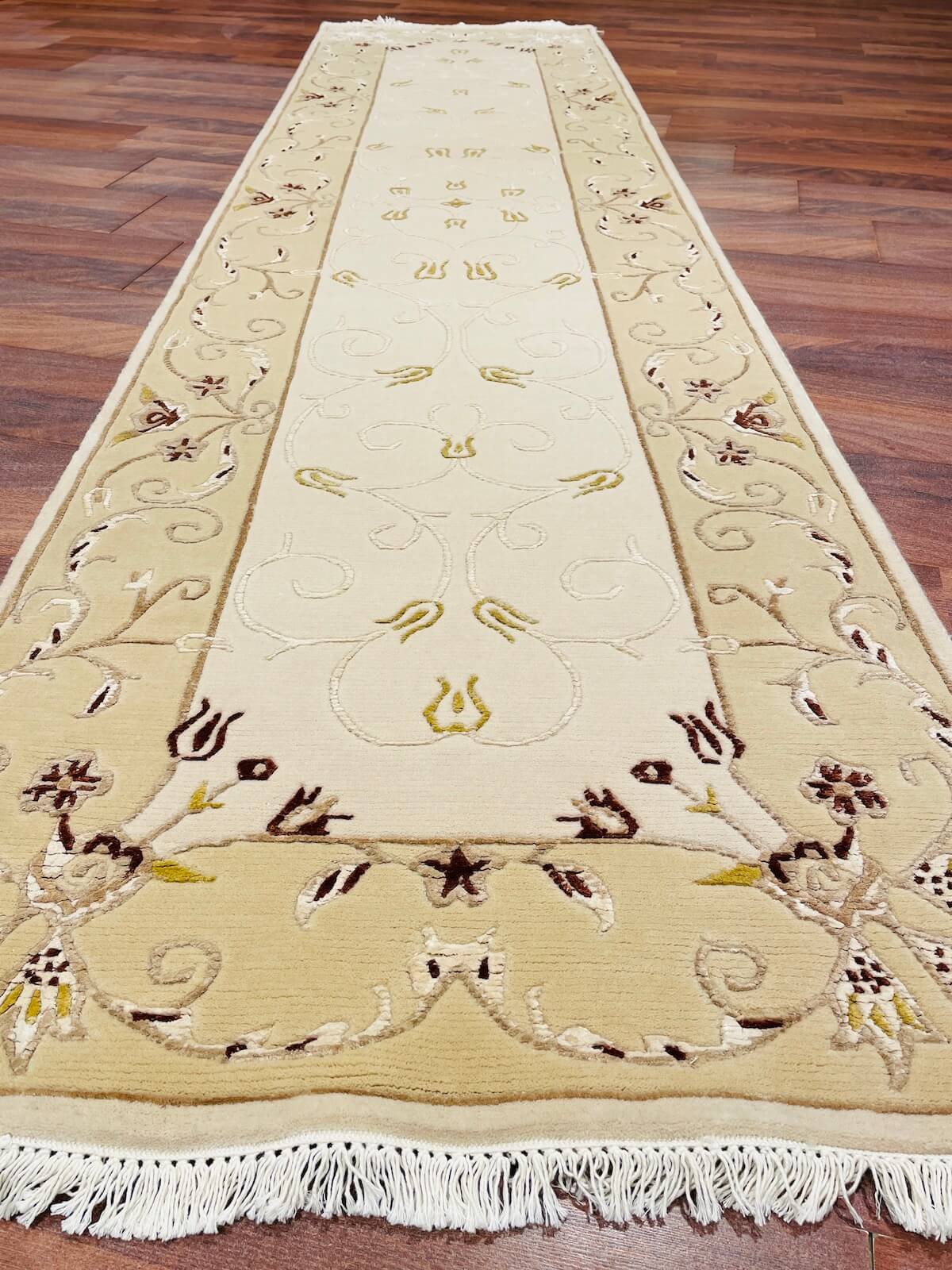 Kaftan Serisi Nepal El Dokuma Halı Yolluk