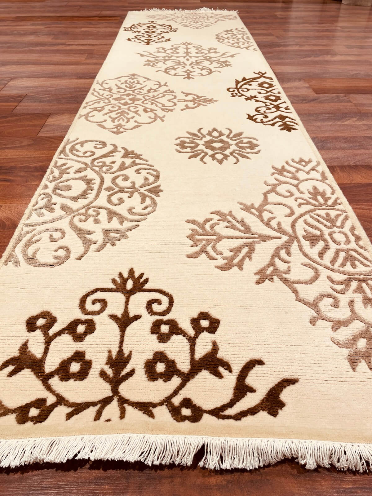 Kaftan Serisi Nepal El Dokuma Halı Yolluk