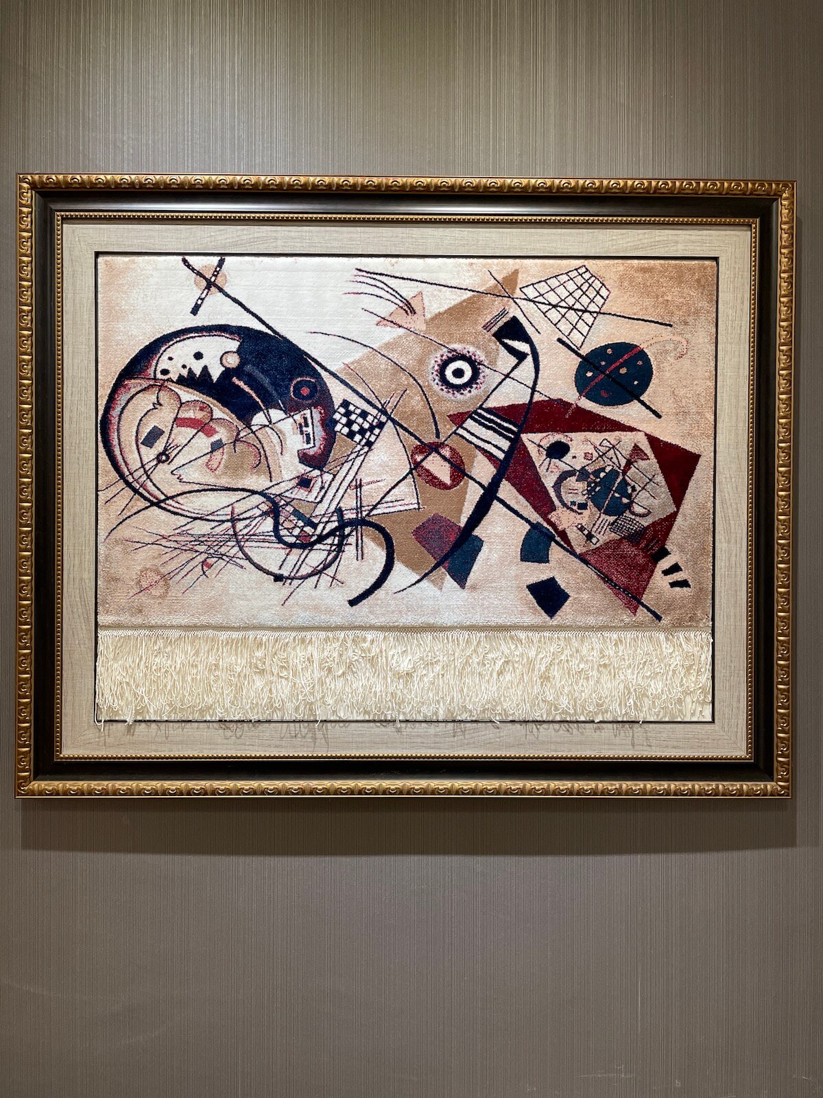 Kandinski Tablo Halı