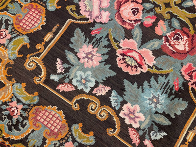 Orijinal Eski Karabağ El Dokuma Kilim