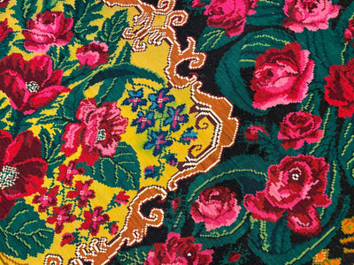 Orijinal Eski Karabağ El Dokuma Kilim