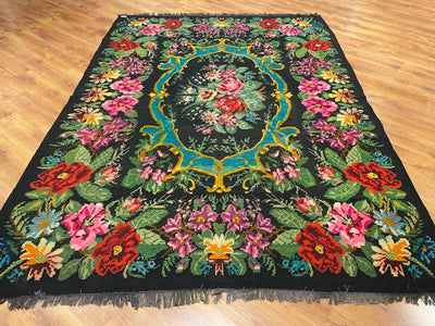 Orijinal Eski Karabağ El Dokuma Kilim