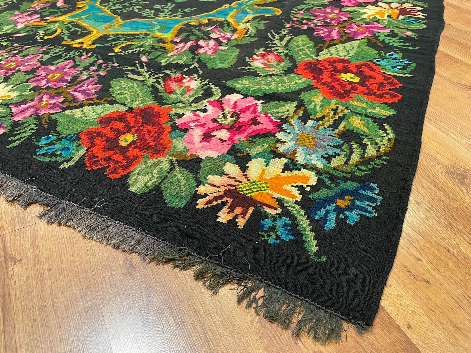 Orijinal Eski Karabağ El Dokuma Kilim