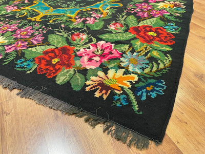 Orijinal Eski Karabağ El Dokuma Kilim