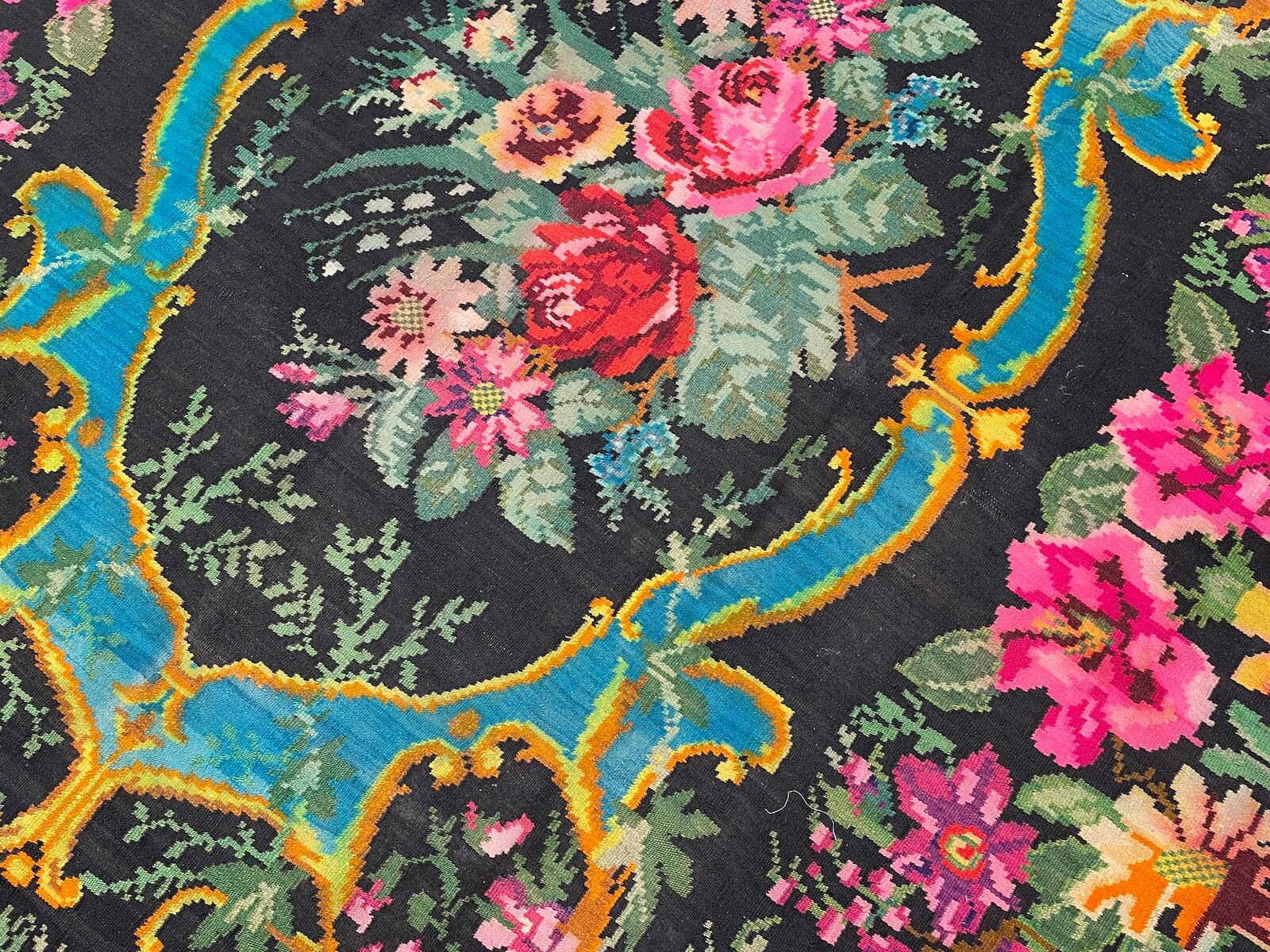 Orijinal Eski Karabağ El Dokuma Kilim