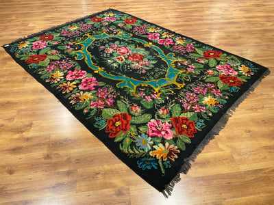 Orijinal Eski Karabağ El Dokuma Kilim