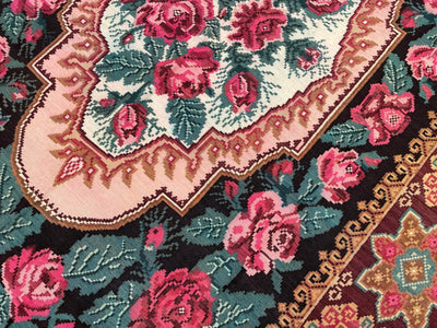 Orijinal Eski Karabağ El Dokuma Kilim