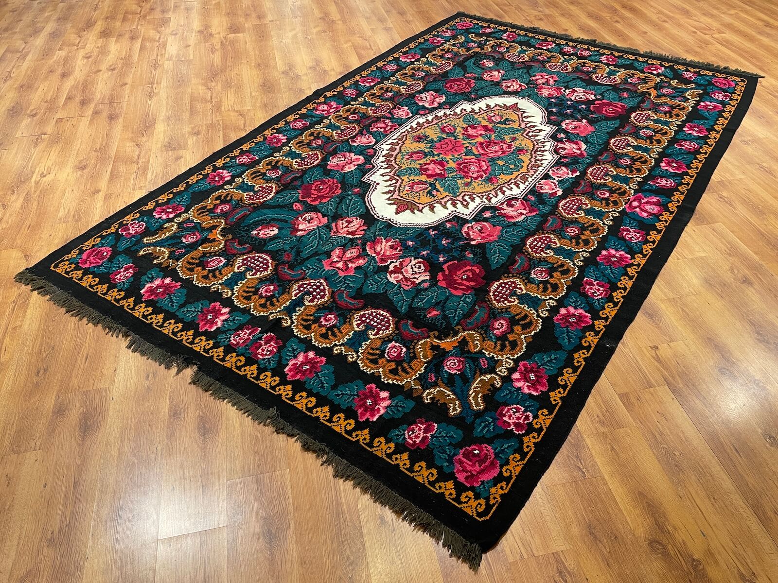 Orijinal Eski Karabağ El Dokuma Kilim