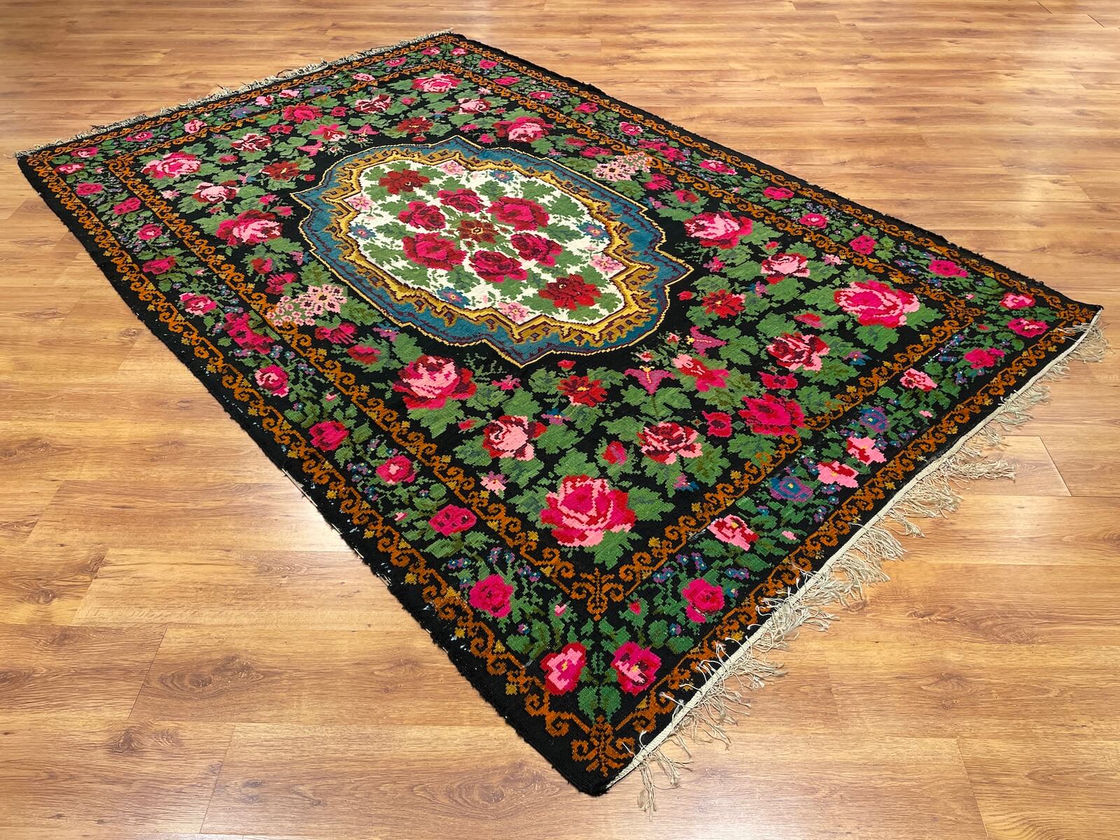 Orijinal Eski Karabağ El Dokuma Kilim