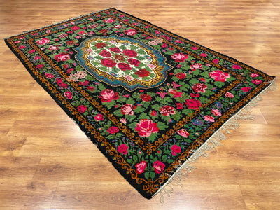 Orijinal Eski Karabağ El Dokuma Kilim
