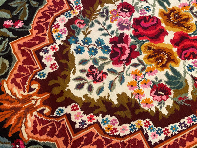 Orijinal Eski Karabağ El Dokuma Kilim