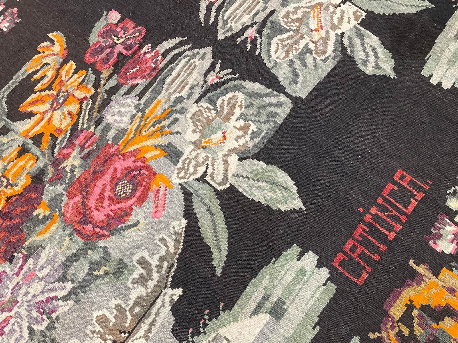 Orijinal Eski Karabağ El Dokuma Kilim