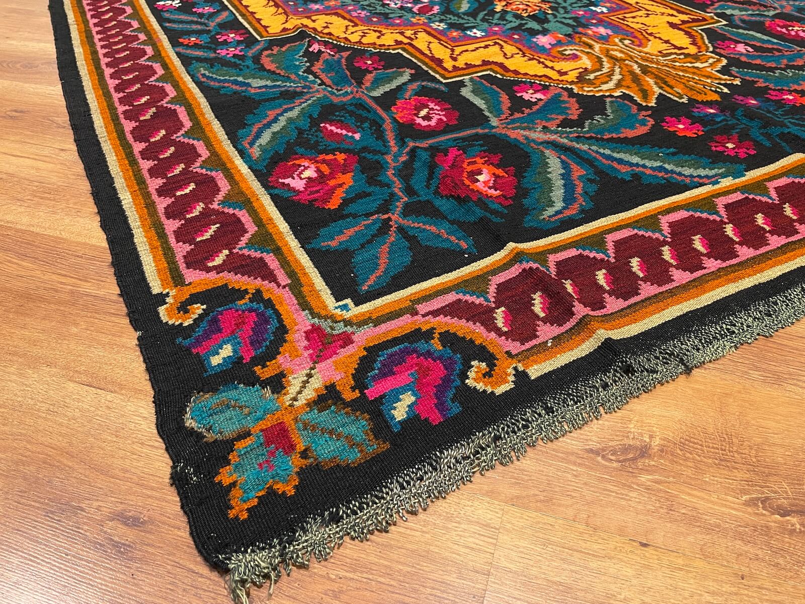 Orijinal Eski Karabağ El Dokuma Kilim