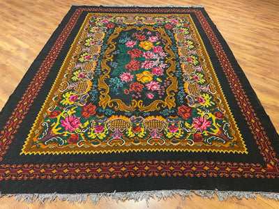 Orijinal Eski Karabağ El Dokuma Kilim