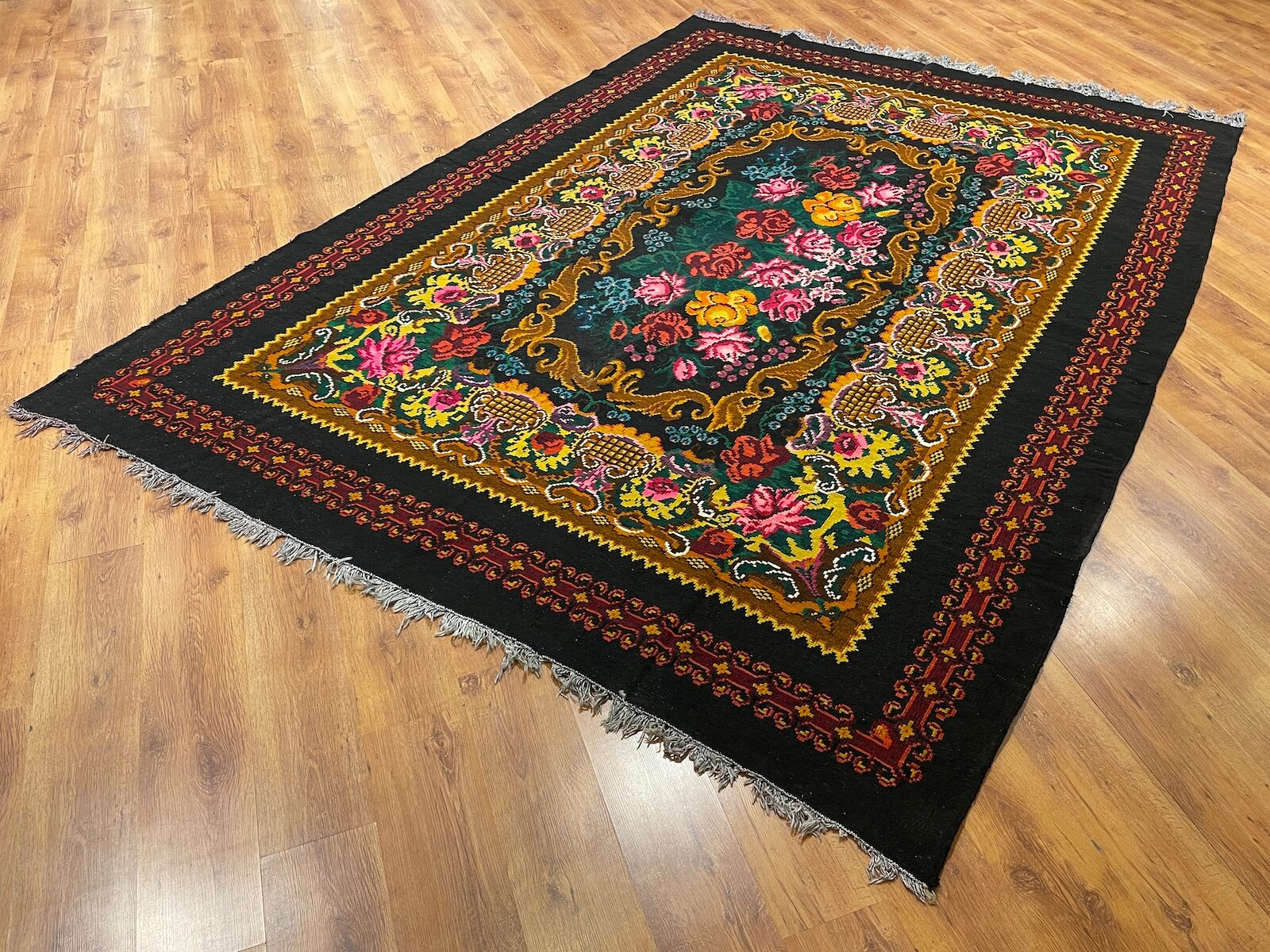 Orijinal Eski Karabağ El Dokuma Kilim