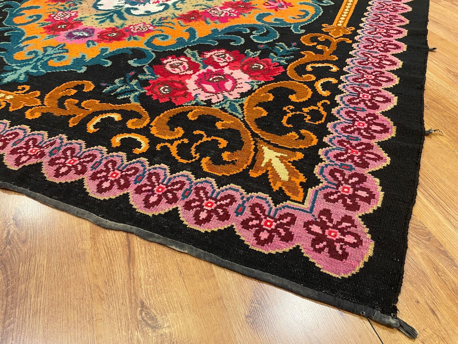 Orijinal Eski Karabağ El Dokuma Kilim