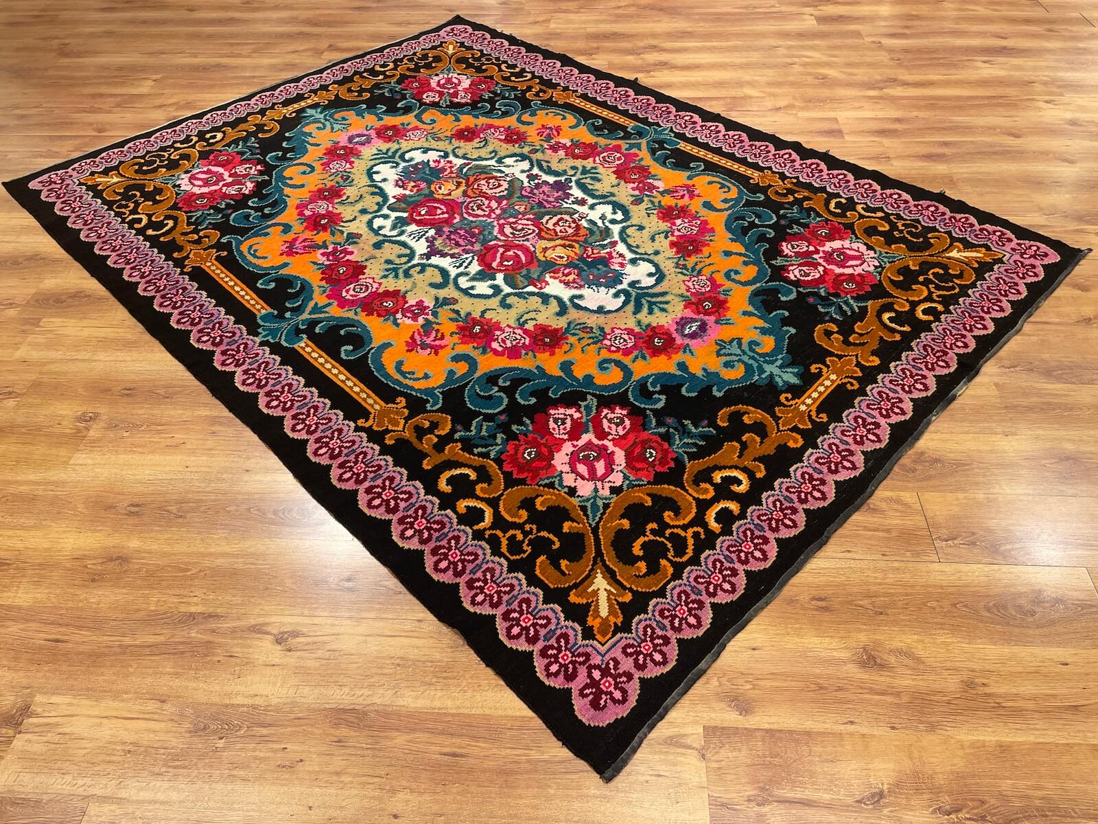 Orijinal Eski Karabağ El Dokuma Kilim