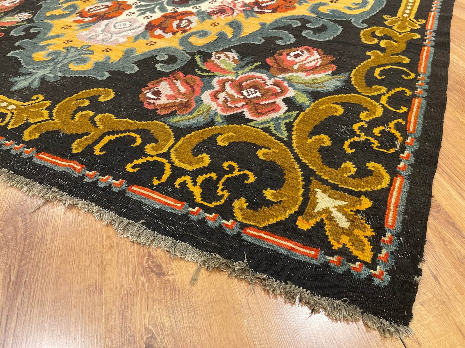 Orijinal Eski Karabağ El Dokuma Kilim