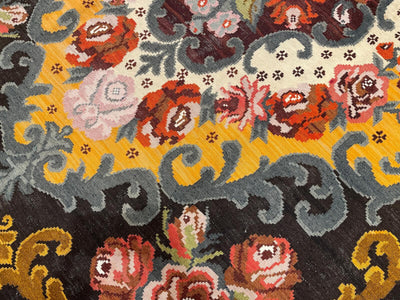 Orijinal Eski Karabağ El Dokuma Kilim