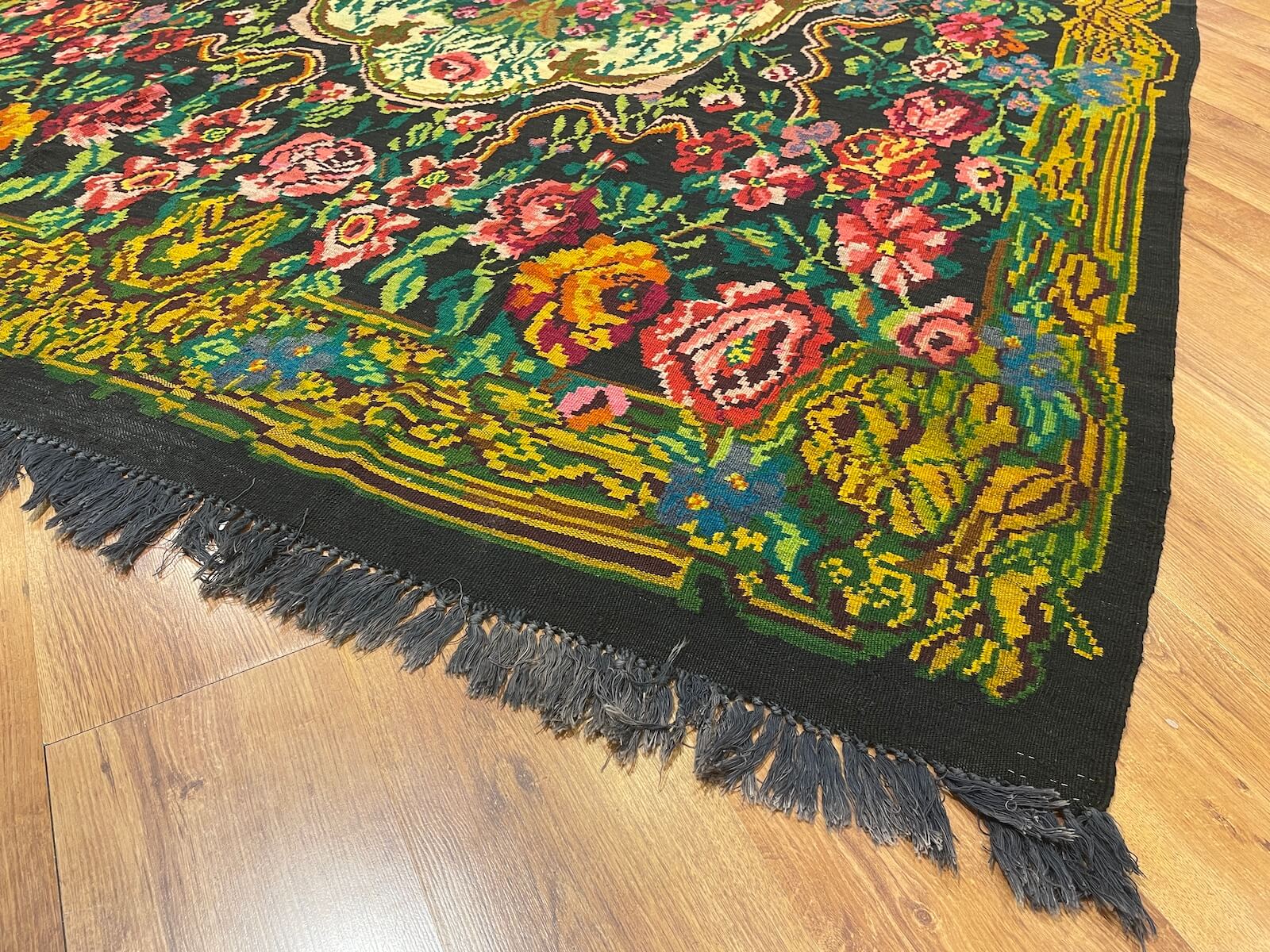 Orijinal Eski Karabağ El Dokuma Kilim